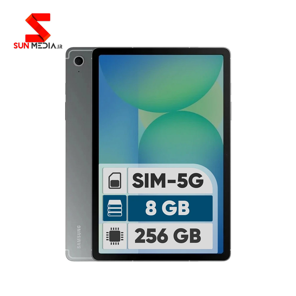 تبلت سامسونگ 10.9 اینچ مدل Galaxy Tab S10 Lite 5G -X406 ظرفیت 256 گیگابایت و رم 8 گیگابایت