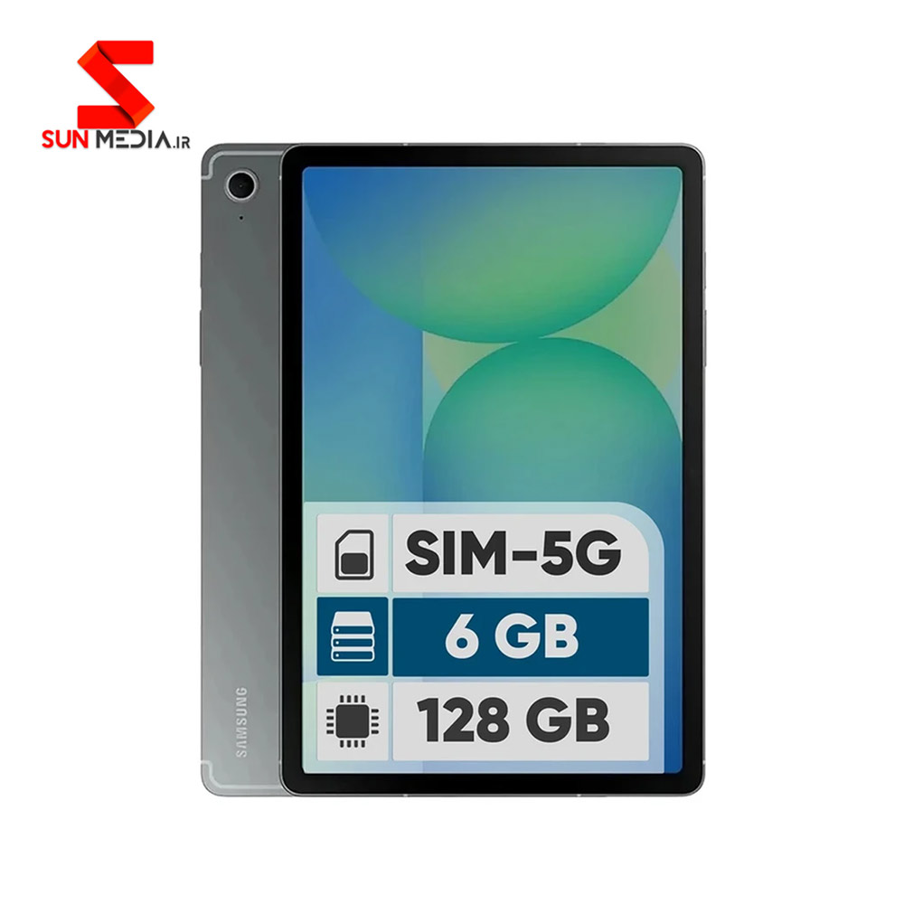 تبلت سامسونگ 10.9 اینچ مدل Galaxy Tab S10 Lite 5G -X406 ظرفیت 128 گیگابایت و رم 6 گیگابایت