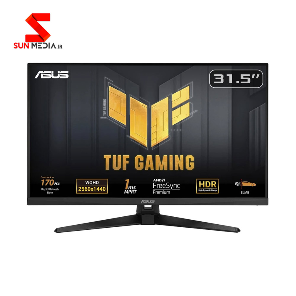 مانیتور ایسوس 32 اینچی مدل TUF Gaming VG32AQA1A مانیتور ایسوس 32 اینچی مدل TUF Gaming VG32AQA1A