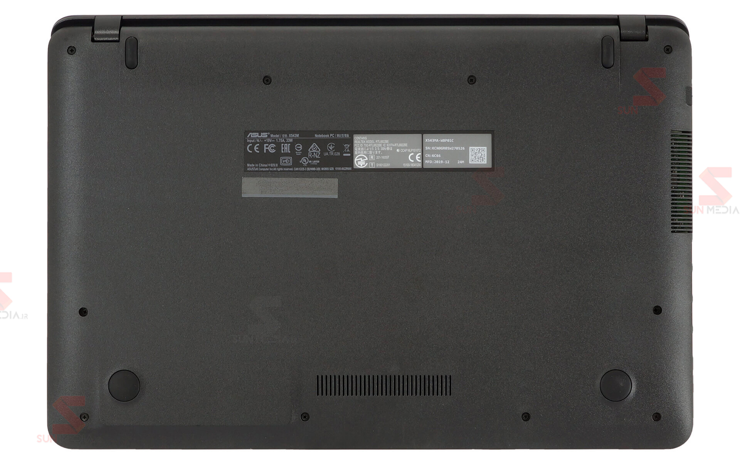 درب پشتی لپ تاپ 15 اینچی ایسوس مدل ASUS VivoBook X543MA - GQ1012 back door