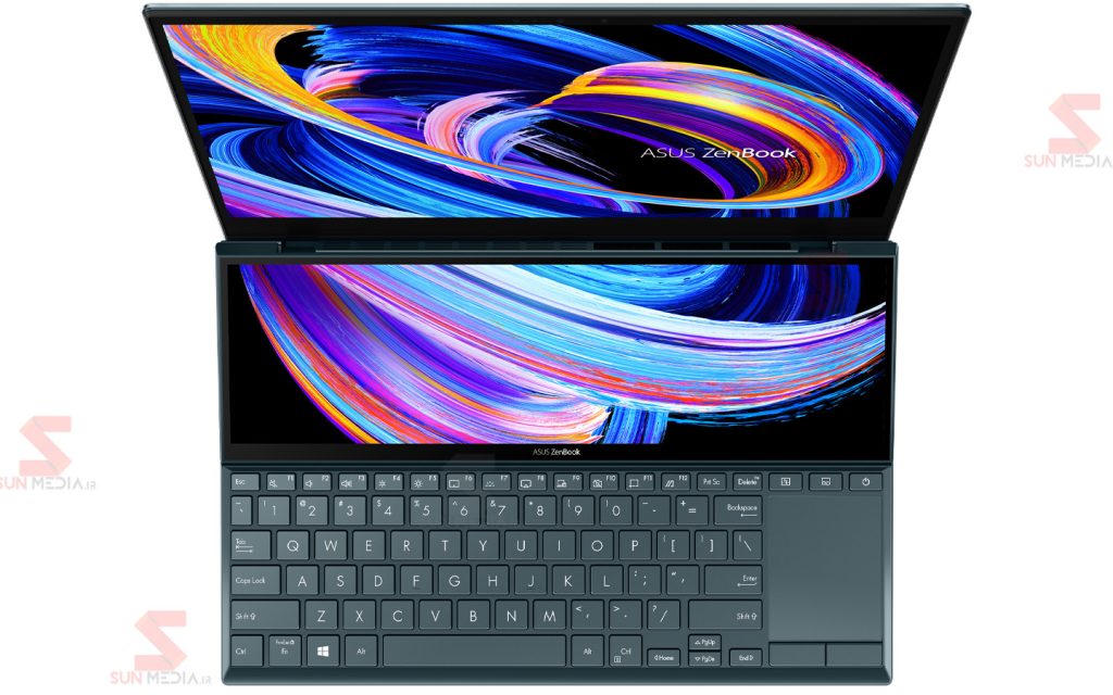 کیبرد لپ تاپ 14 اینچی ایسوس مدل ASUS ZenBook Duo UX482EG