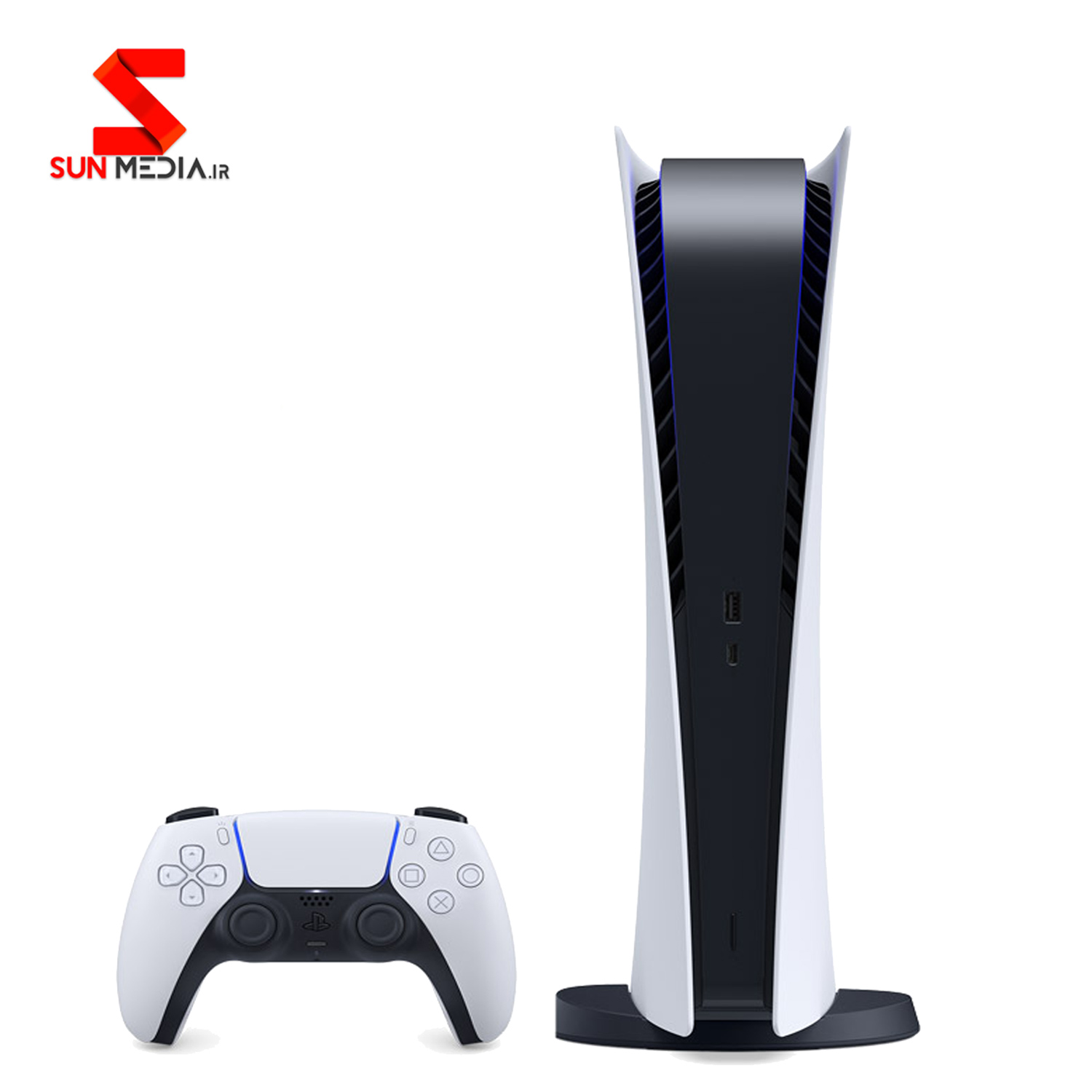 PlayStation5 digital R2 825GB DualShock کنسول باز سونی دیجیتال مدل PlayStation5 R2 825GB