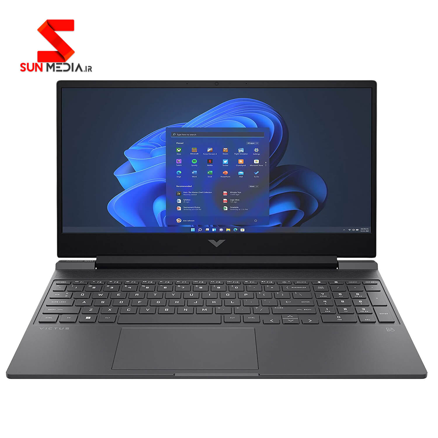 لپ تاپ 15.6 اینچی اچ پی مدل HP VICTUS 15 FA0246NW