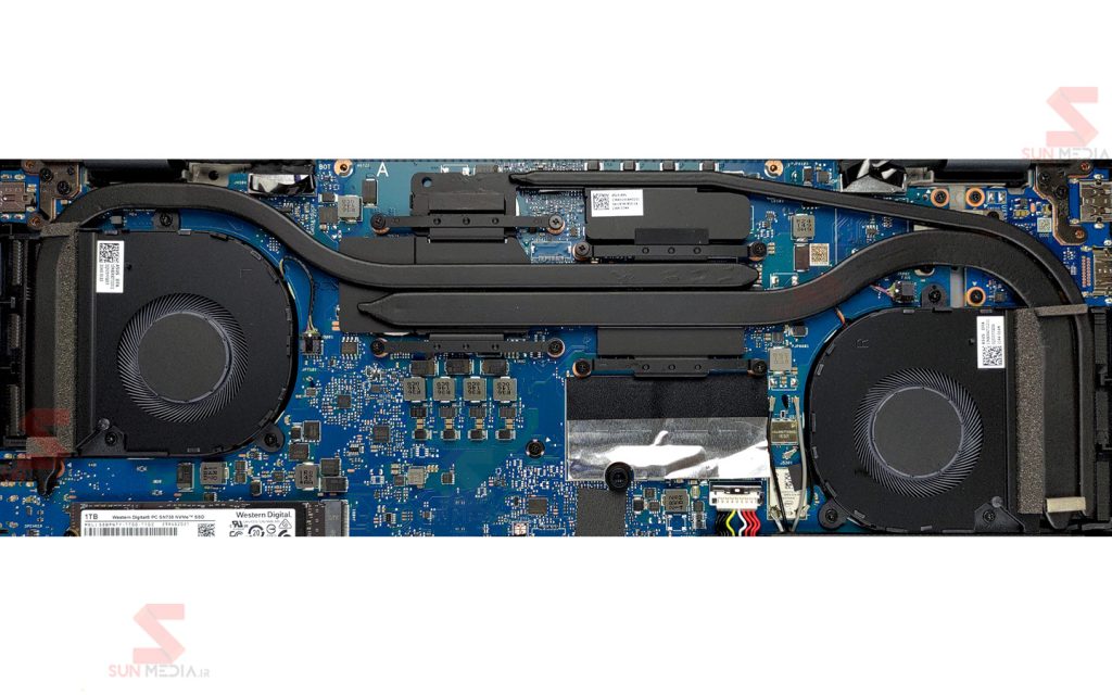 هیت سینک و خنک کننده لپ تاپ 15.6 اینچی ایسوس مدل ASUS ZenBook Flip UX535LI
