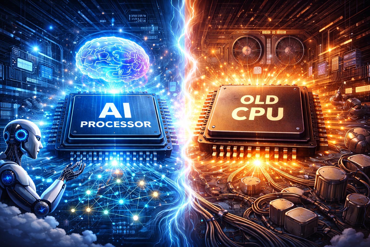 بررسی پردازنده‌ هوش مصنوعی و مقایسه پردازنده های نسل قدیم با پردازنده‌ هوش مصنوعی در سان مدیا