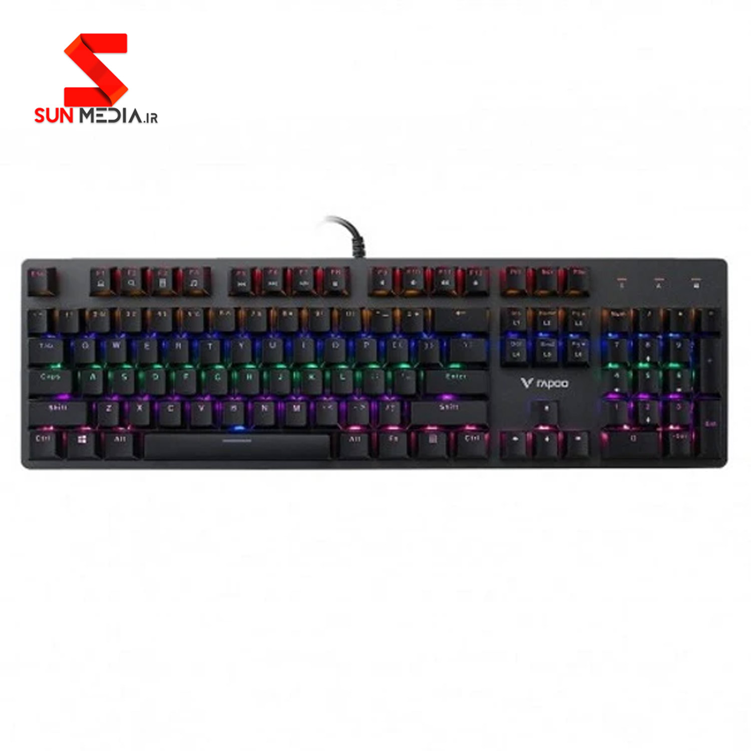 کیبورد مکانیکی مخصوص بازی رپو مدل v500SE