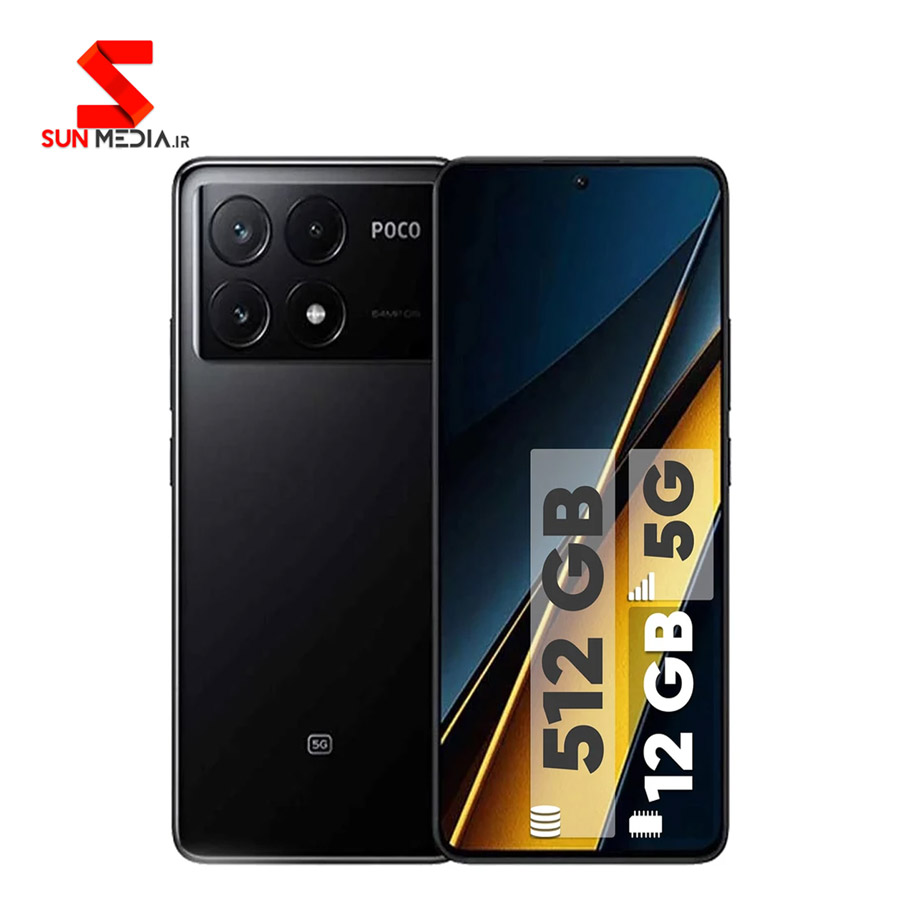 گوشی شیائومی Xiaomi Poco X6 PRO-5G ظرفیت 512 گیگابایت رم 12 گیگابایت